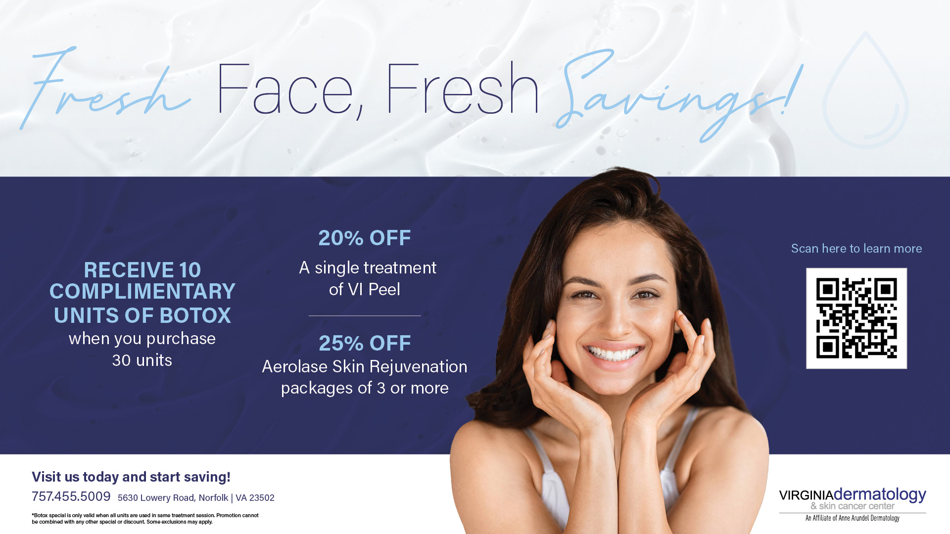 Virginia Dermatology_OngoingPromo_PatientPoint
